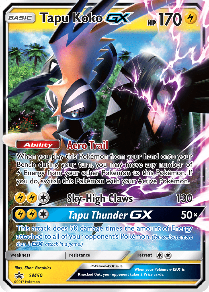 Tapu Koko-GX - SM50