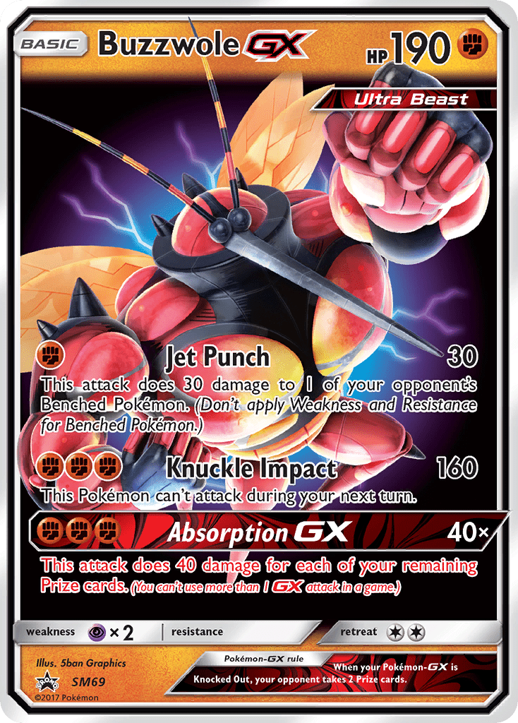 Buzzwole-GX - SM69