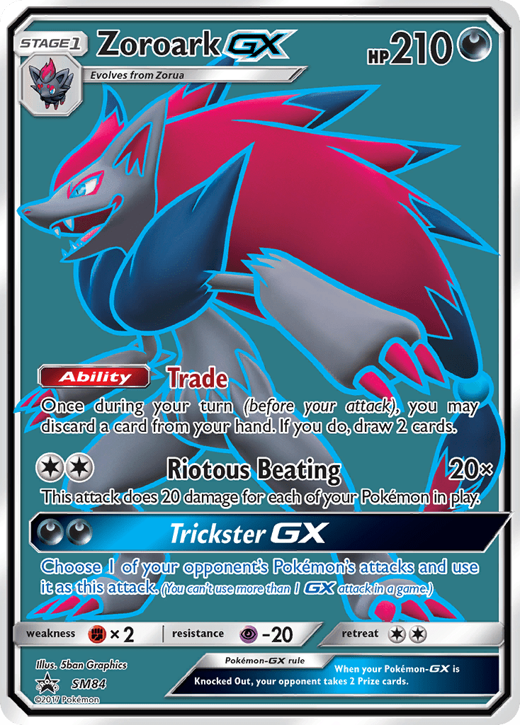 Zoroark-GX - SM84