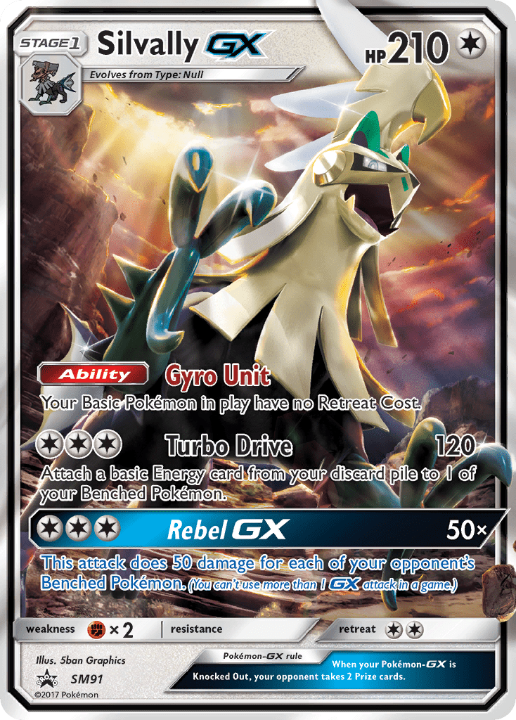 Silvally-GX - SM91