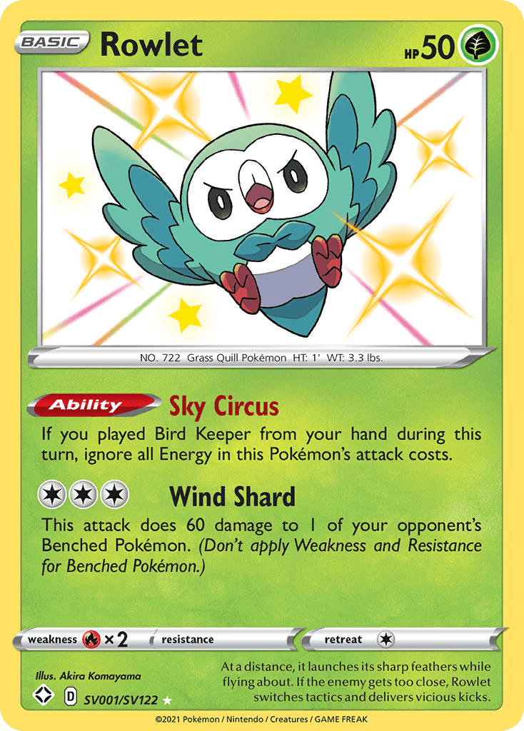 Rowlet - SV001