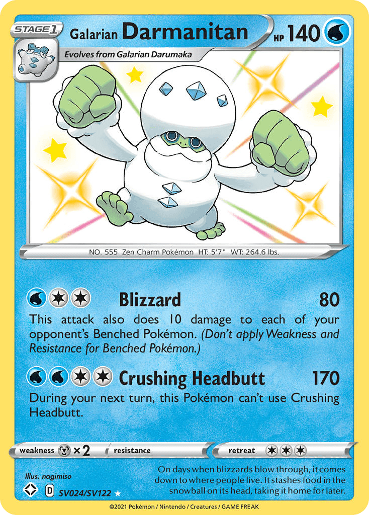 Galarian Darmanitan - SV024