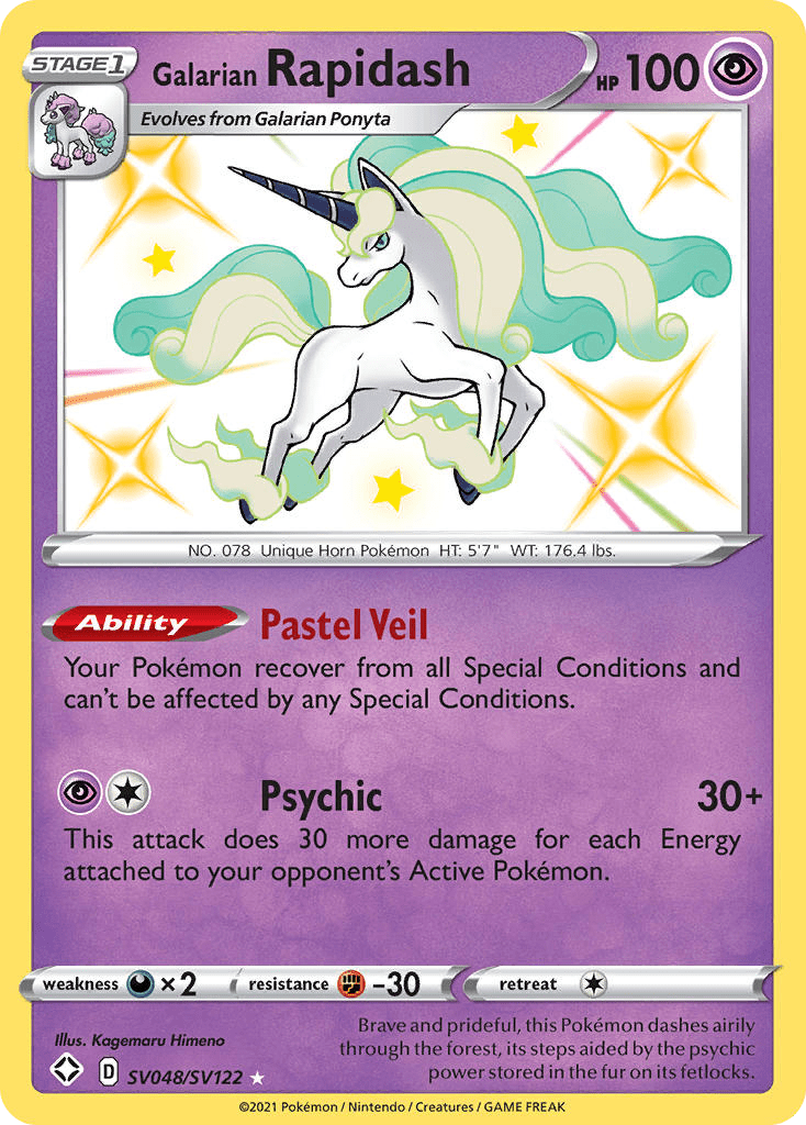 Galarian Rapidash - SV048