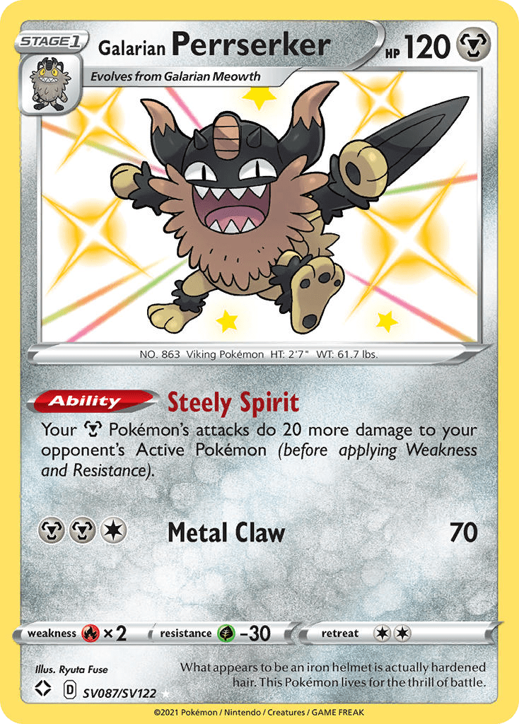 Galarian Perrserker - SV087