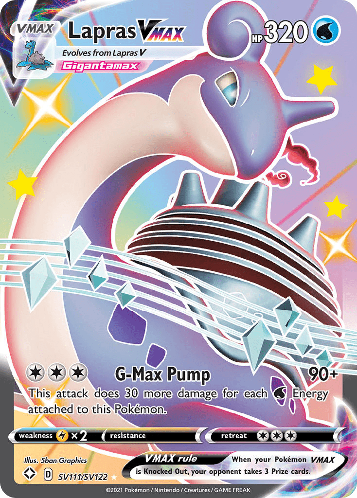 Lapras VMAX - SV111
