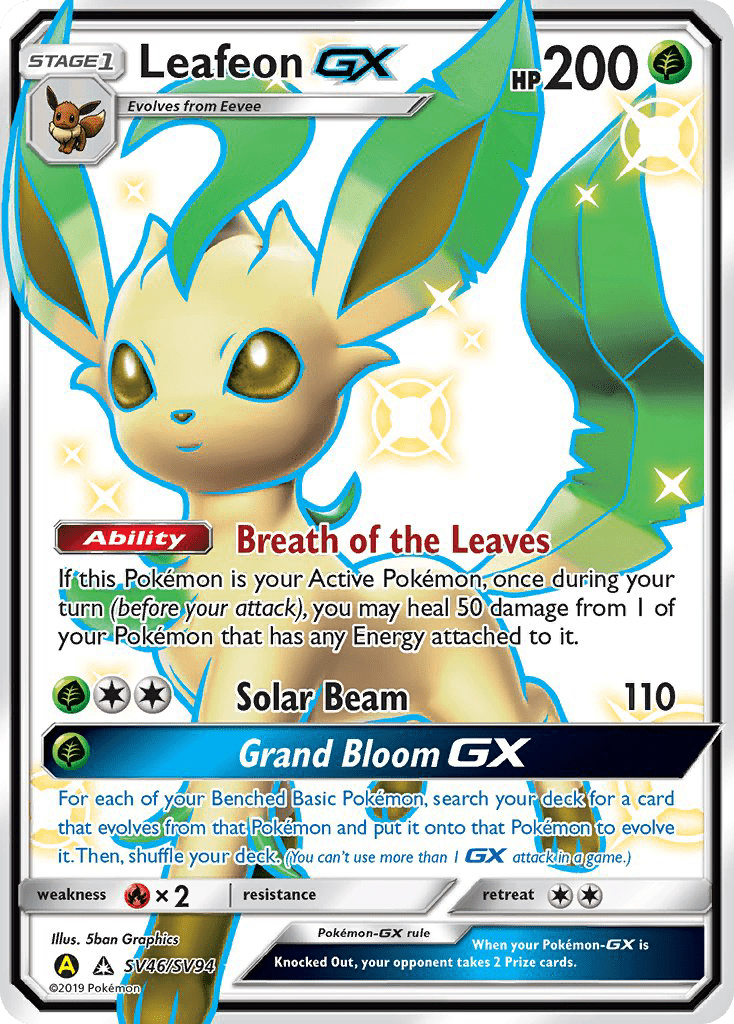 Leafeon-GX - SV46