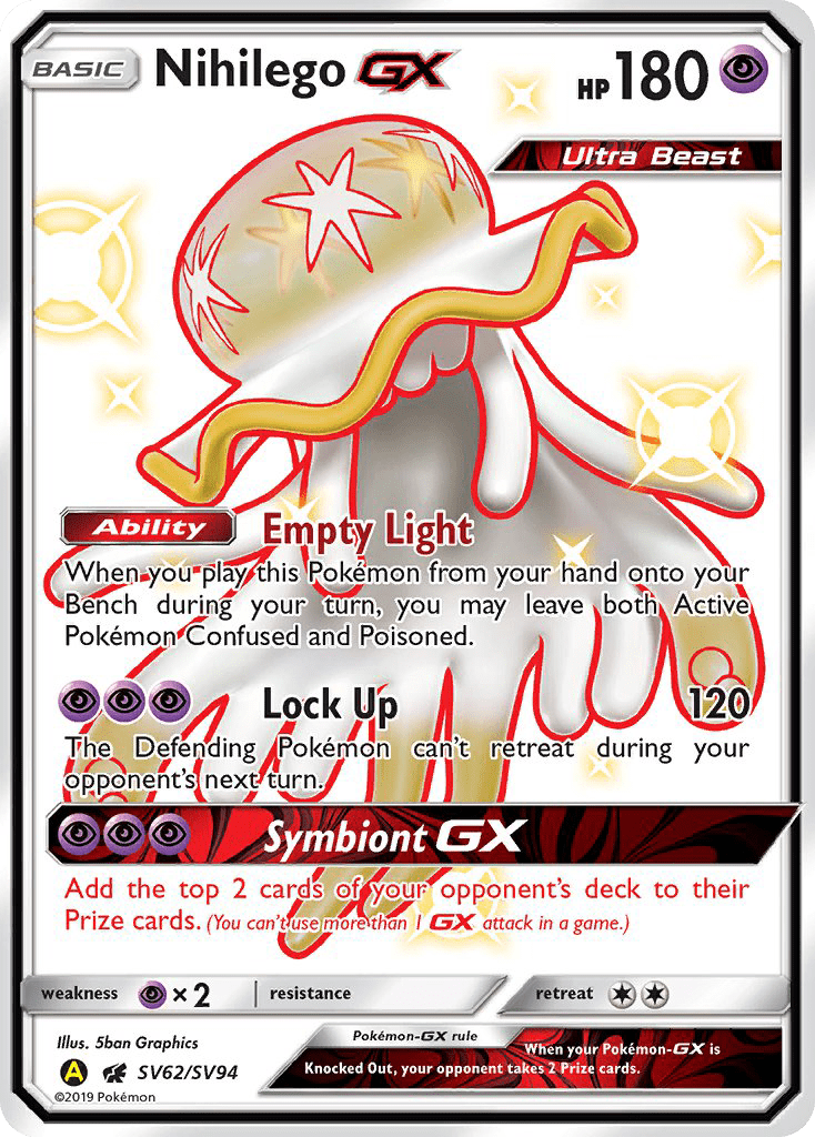 Nihilego-GX - SV62