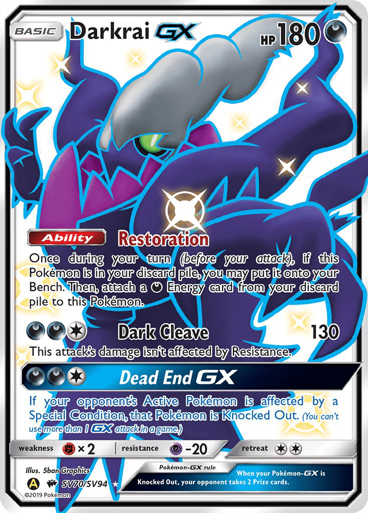 Darkrai-GX - SV70