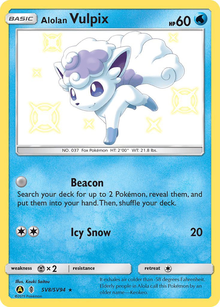 Alolan Vulpix - SV8