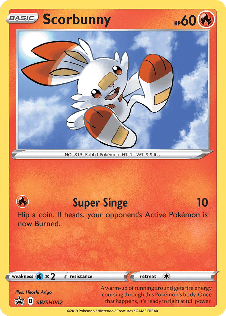 Scorbunny - SWSH002