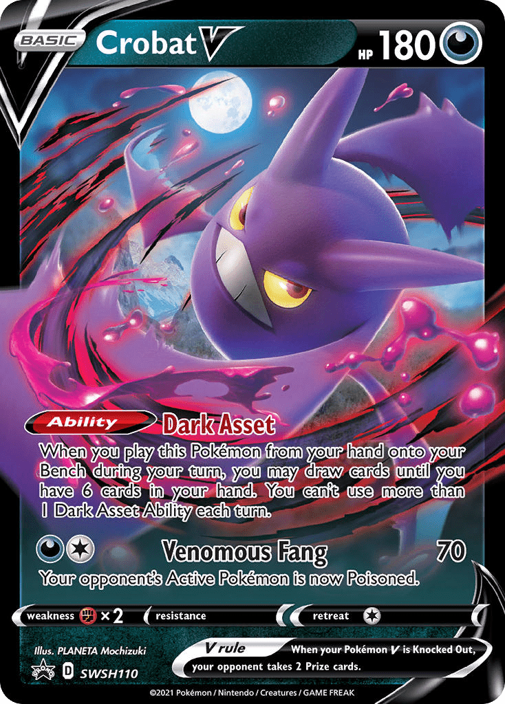 Crobat V - SWSH110