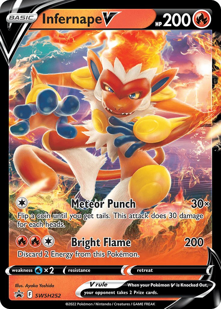 Infernape V - SWSH252