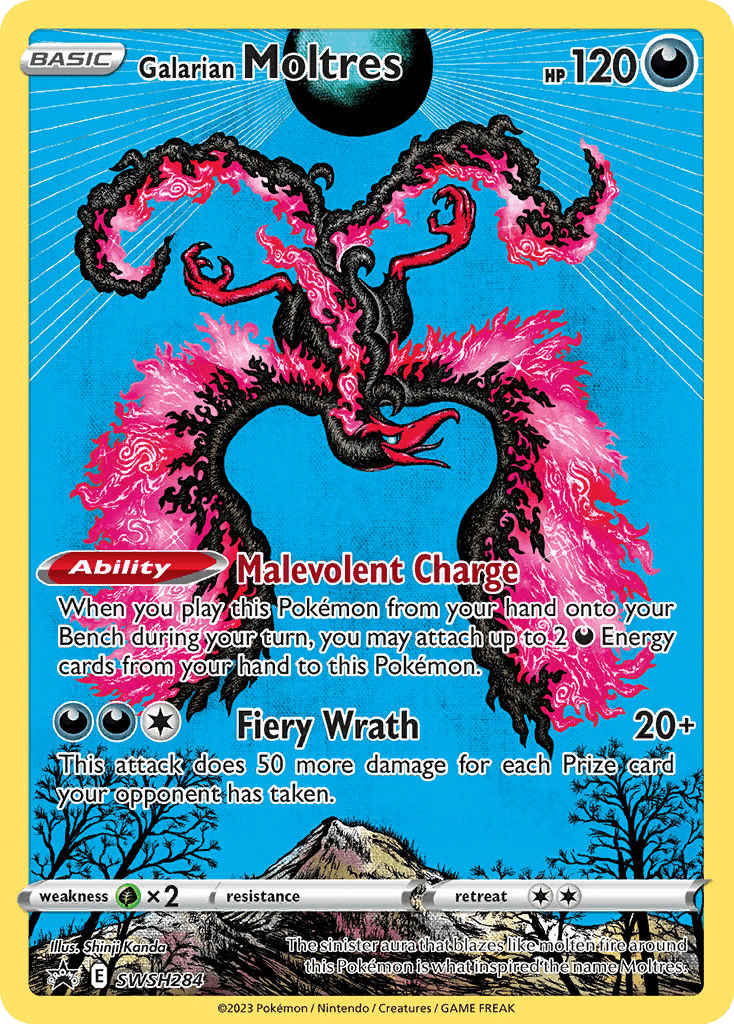 Galarian Moltres - SWSH284