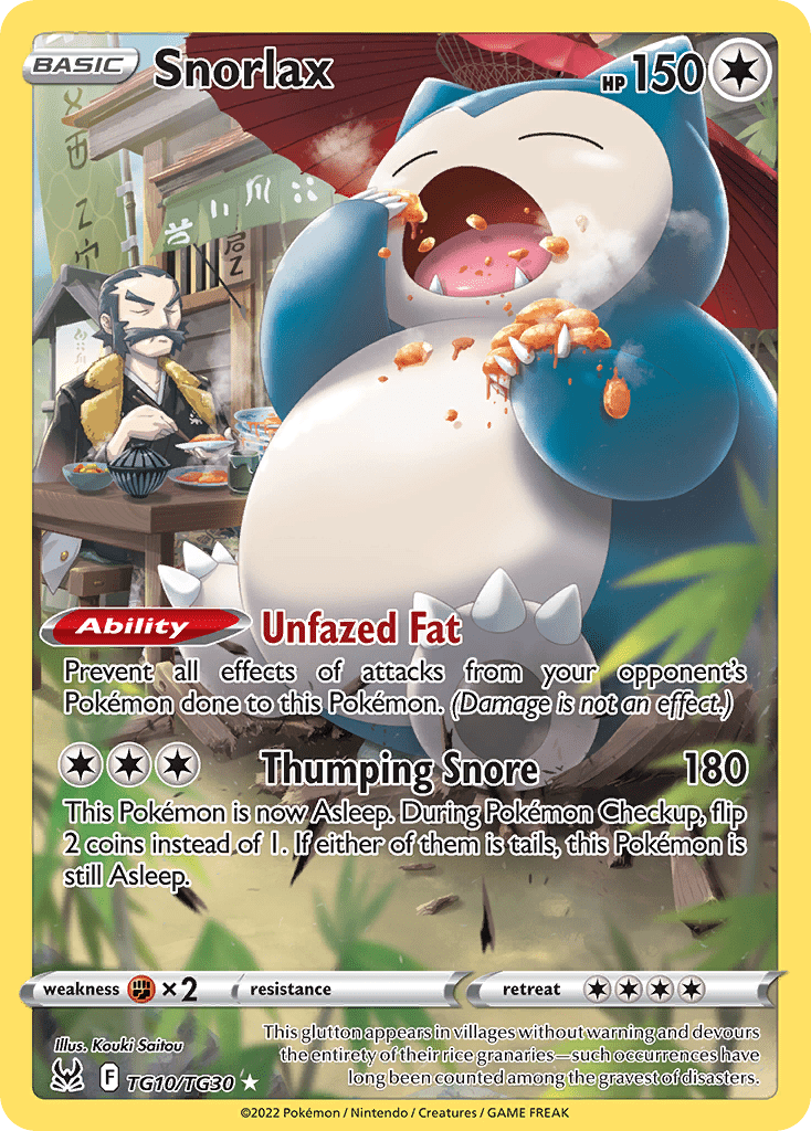 Snorlax - TG10