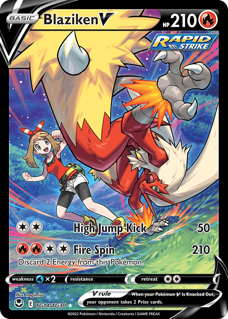 Blaziken V - TG14