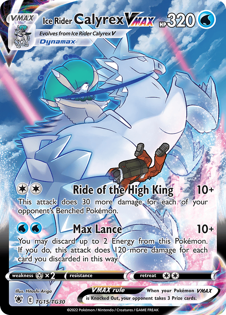 Ice Rider Calyrex VMAX - TG15