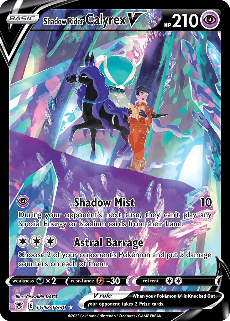 Shadow Rider Calyrex V - TG17