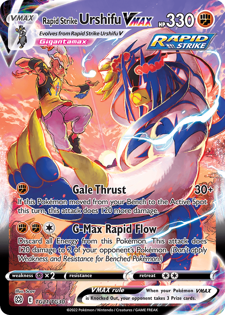 Rapid Strike Urshifu VMAX - TG21