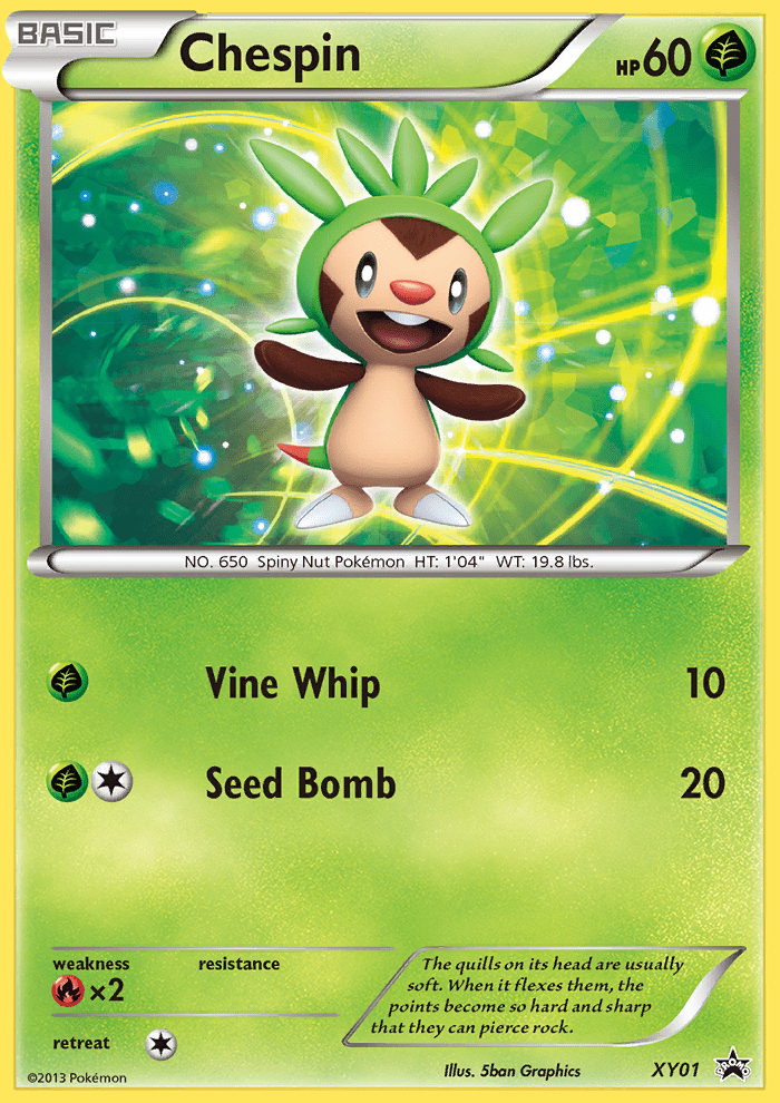 Chespin - XY01