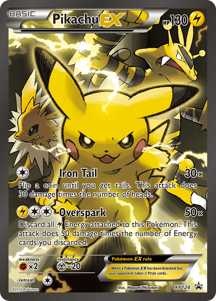 Pikachu-EX - XY124