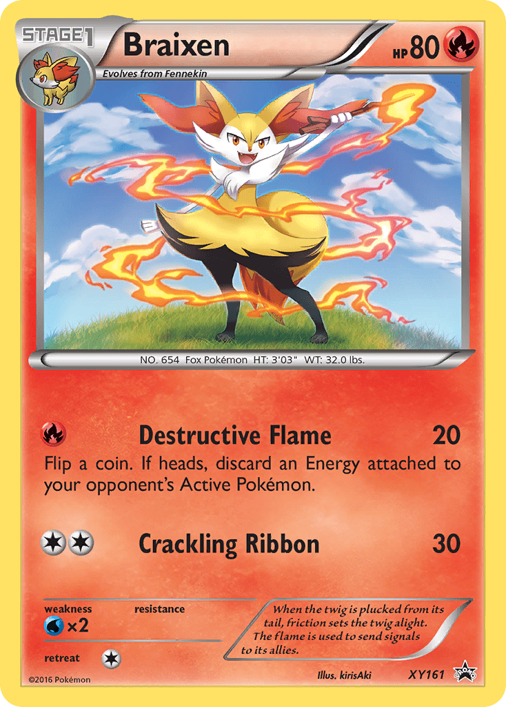 Braixen - XY161