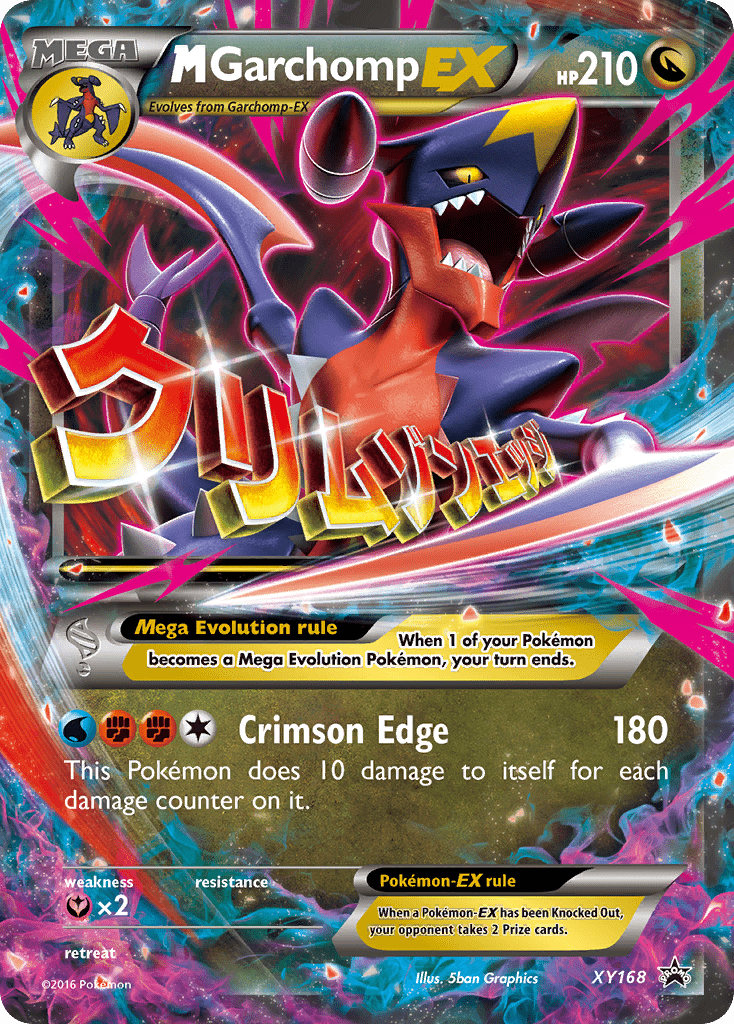 M Garchomp-EX - XY168