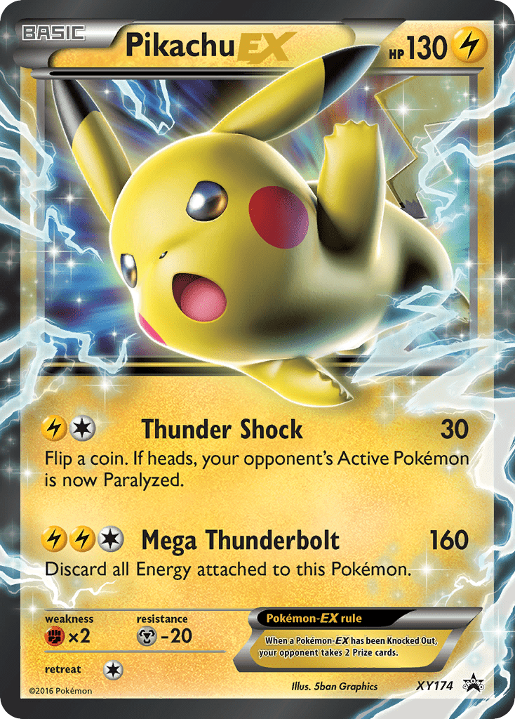 Pikachu-EX - XY174
