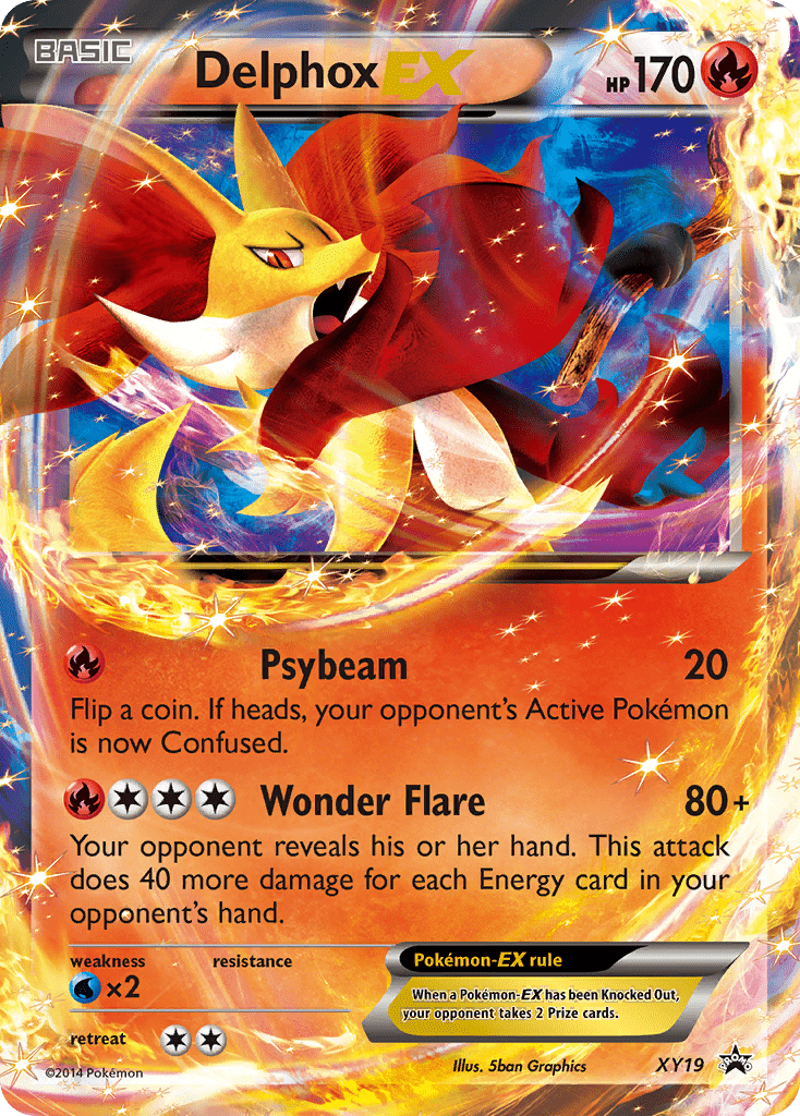Delphox-EX - XY19
