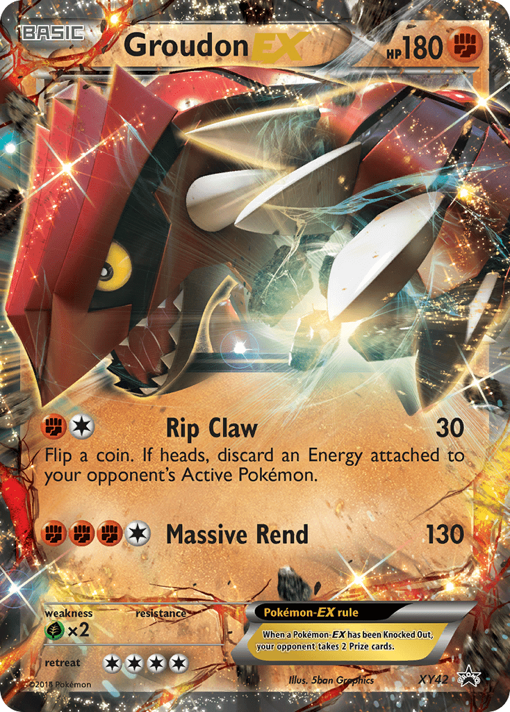 Groudon-EX - XY42