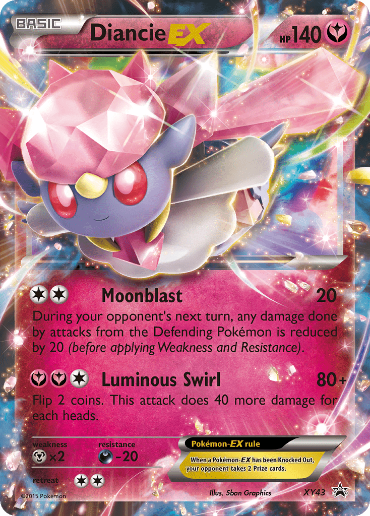 Diancie-EX - XY43