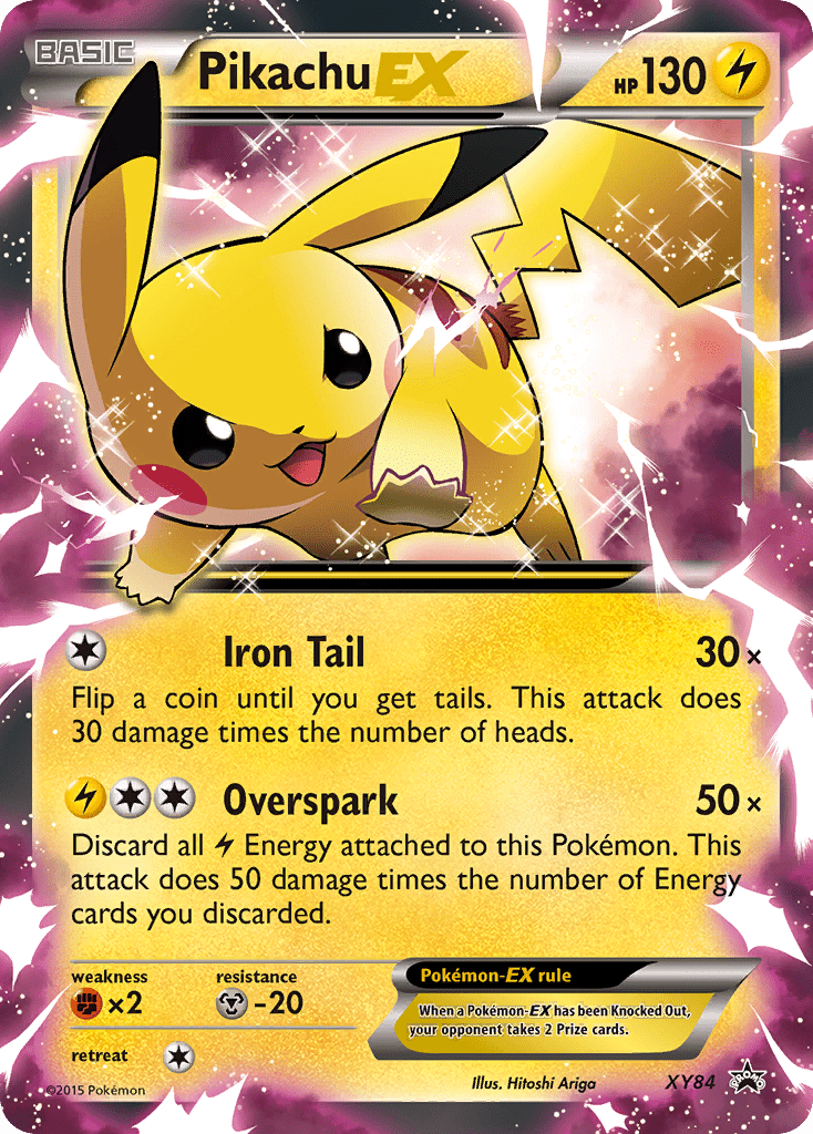 Pikachu-EX - XY84
