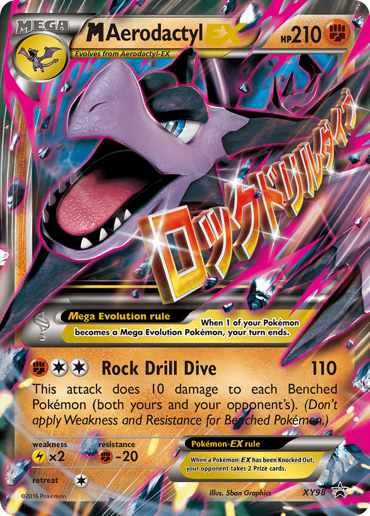 M Aerodactyl-EX - XY98