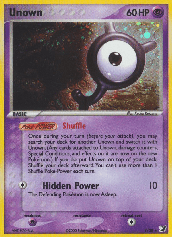 Unown - Y