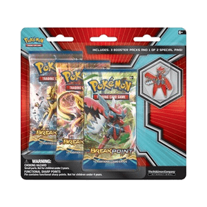 BREAKpoint: Mega Scizor Pin 3-Pack Blister
