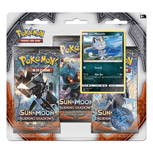 Burning Shadows: Alolan Meowth 3-Pack Blister