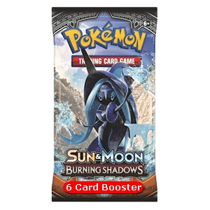 Burning Shadows Booster (6 Cards)