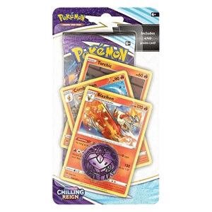 Chilling Reign: Blaziken Premium Checklane Blister