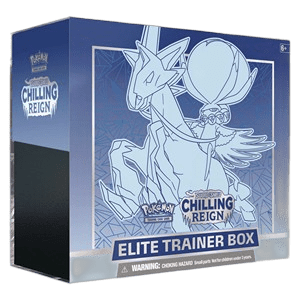 Chilling Reign Ice Rider Calyrex Elite Trainer Box