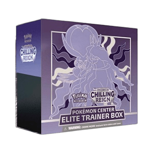 Chilling Reign: Pokémon Center Shadow Rider Calyrex Elite Trainer Box
