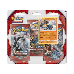 Crimson Invasion: Lucario 3-Pack Blister