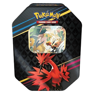Crown Zenith: Galarian Zapdos Tin