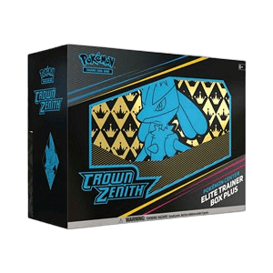 Crown Zenith Pokémon Center Elite Trainer Box Plus