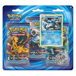 Evolutions: Black Kyurem 3-Pack Blister