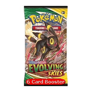 Evolving Skies Booster (6 Cards)