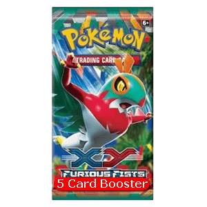 Furious Fists Booster (5 Cards)