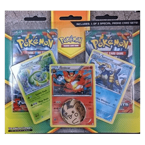 Furious Fists: Unova Starters 2-Pack Blister