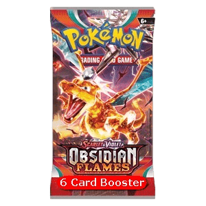 Obsidian Flames Booster (6 Cards)