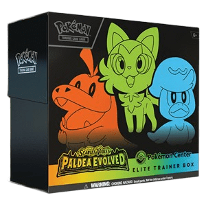 Paldea Evolved Pokémon Center Elite Trainer Box