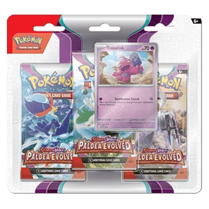 Paldea Evolved: Tinkatink 3-Pack Blister