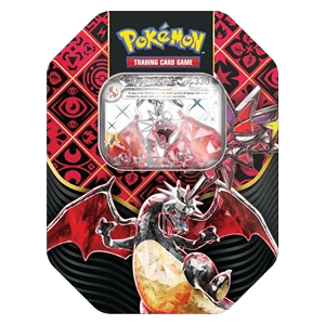 Paldean Fates: Tera Charizard ex Tin